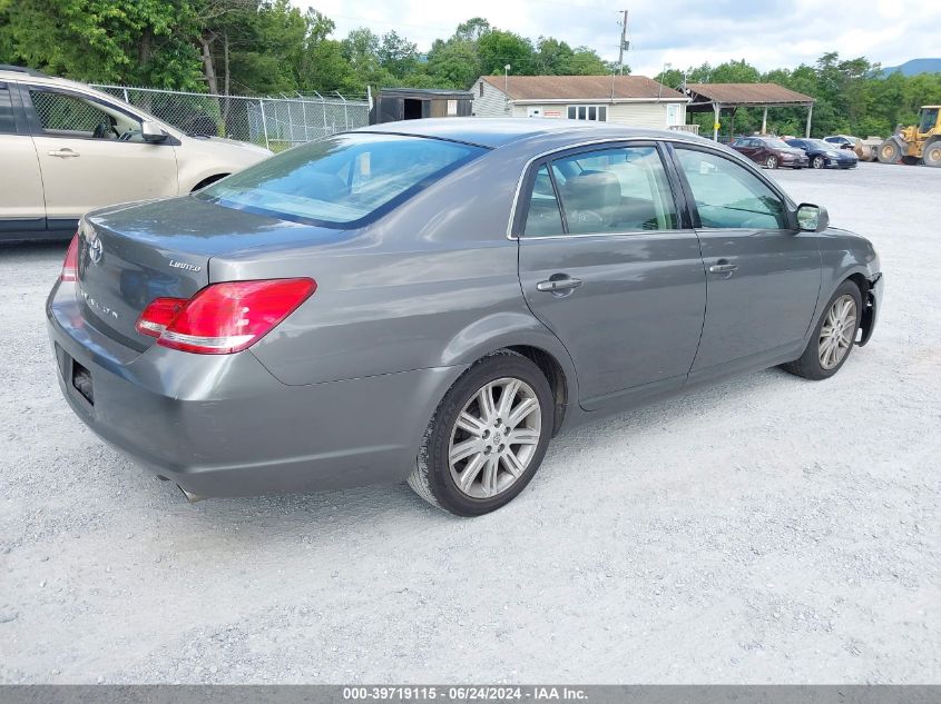 2007 Toyota Avalon Limited VIN: 4T1BK36B27U227511 Lot: 39719115