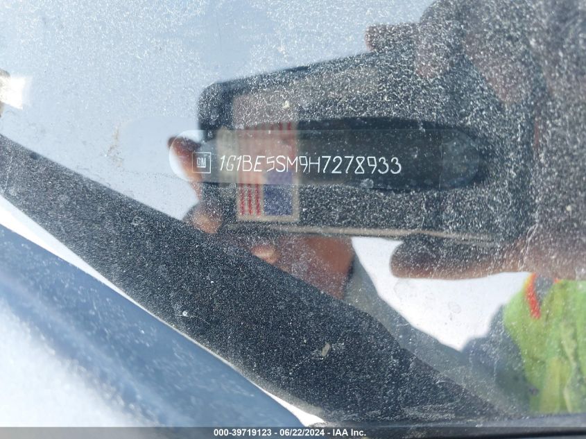 2017 Chevrolet Cruze Lt Auto VIN: 1G1BE5SM9H7278933 Lot: 39719123
