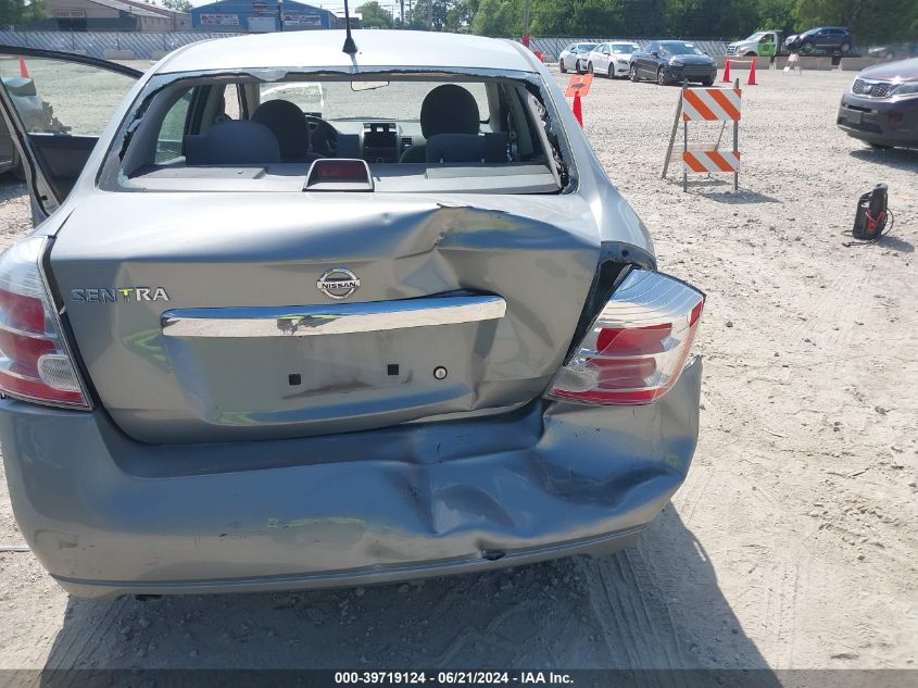 2010 Nissan Sentra 2.0S VIN: 3N1AB6AP5AL649006 Lot: 39719124