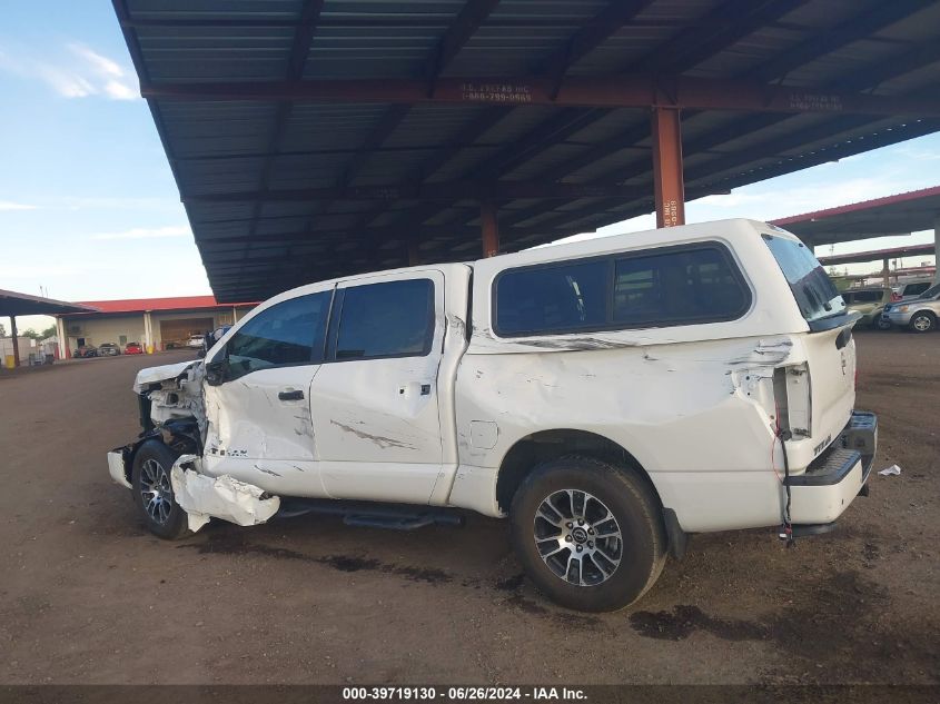 2024 Nissan Titan Sv 4X4 VIN: 1N6AA1EDXRN100736 Lot: 39719130