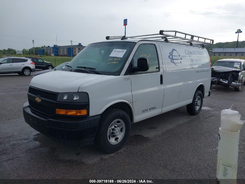 2019 Chevrolet Express 2500 VIN: 1GCWGAFP9K1299064 Lot: 39719169