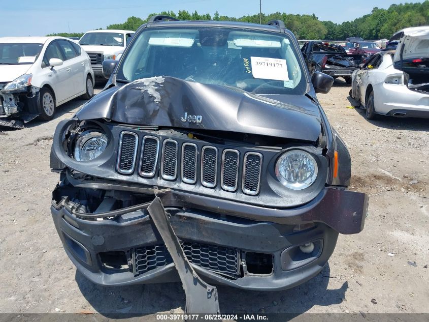 2016 Jeep Renegade Latitude VIN: ZACCJABT1GPE14531 Lot: 39719177