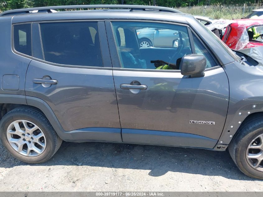 2016 Jeep Renegade Latitude VIN: ZACCJABT1GPE14531 Lot: 39719177