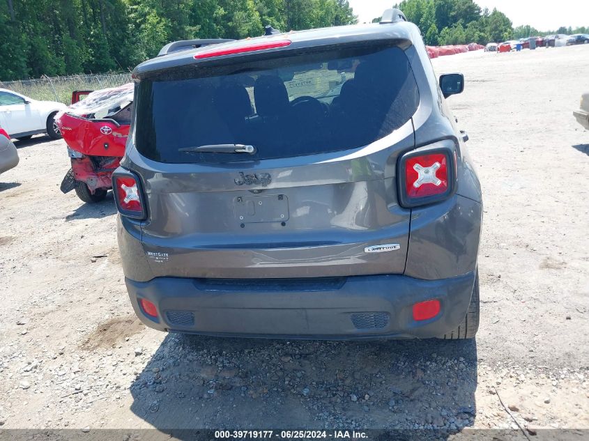 2016 Jeep Renegade Latitude VIN: ZACCJABT1GPE14531 Lot: 39719177