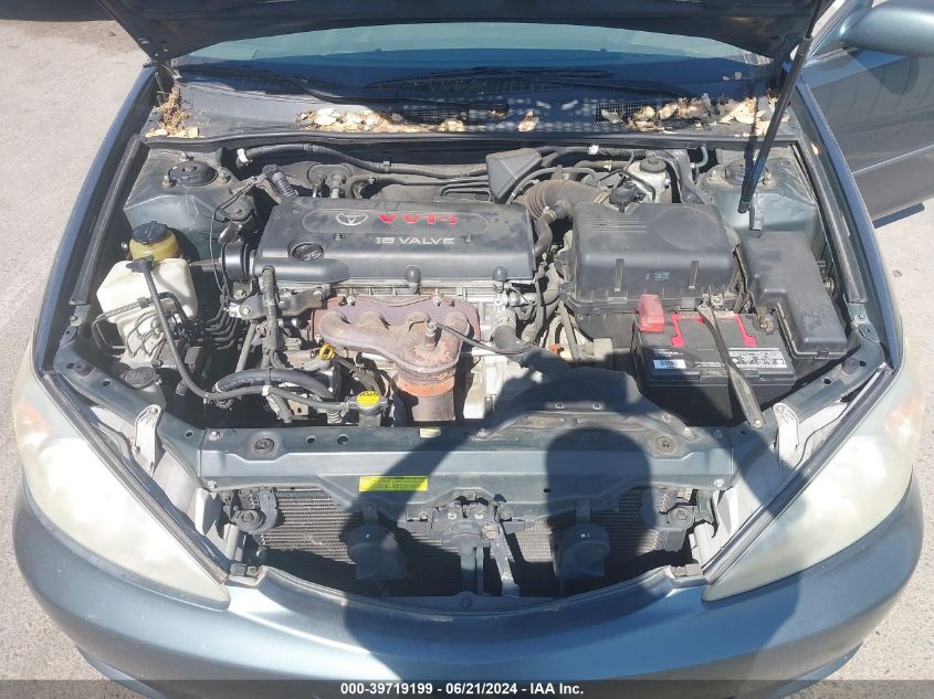 2003 Toyota Camry Xle VIN: 4T1BE30KX3U739852 Lot: 39719199