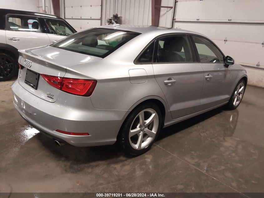2016 Audi A3 2.0T Premium VIN: WAUB8GFF1G1023360 Lot: 39719201