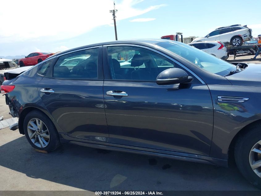 2019 Kia Optima Lx VIN: 5XXGT4L30KG291135 Lot: 39719204