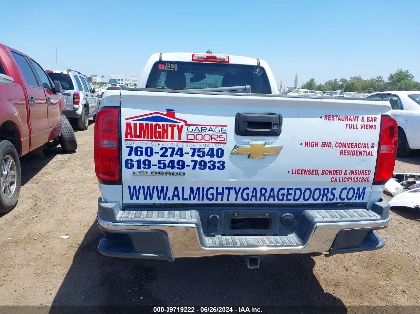 2016 Chevrolet Colorado Wt VIN: 1GCGSBE37G1354237 Lot: 39719222