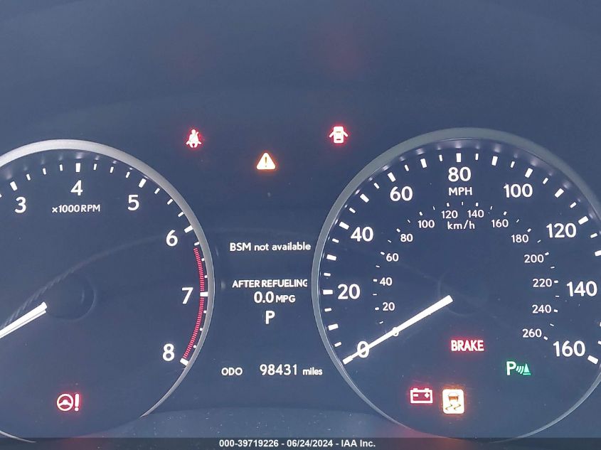 2013 Lexus Es 350 VIN: JTHBK1GG6D2027563 Lot: 39719226