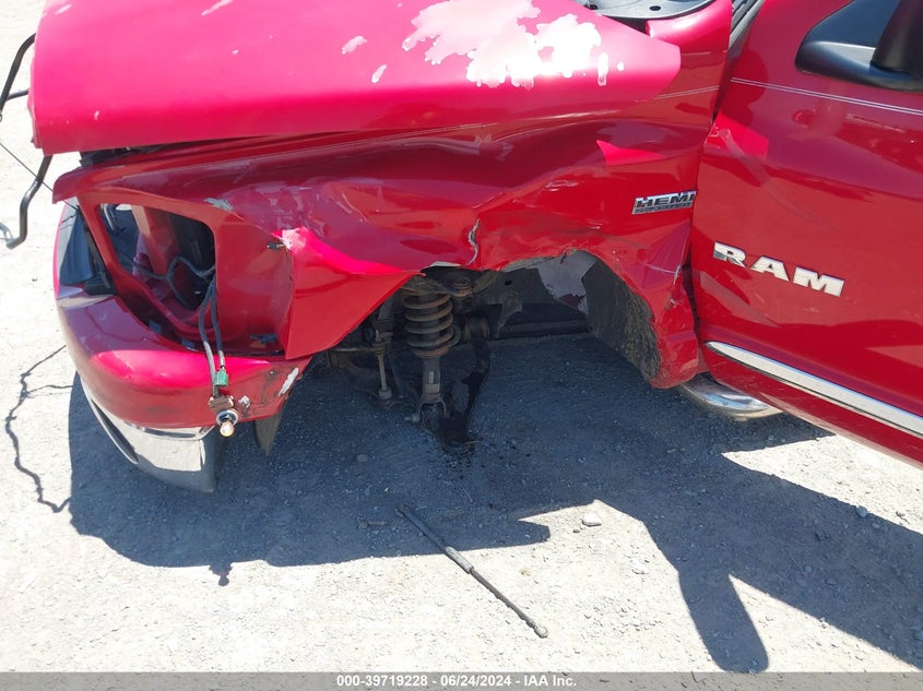 2008 Dodge Ram 1500 Slt VIN: 1D7HU18208S506775 Lot: 39719228