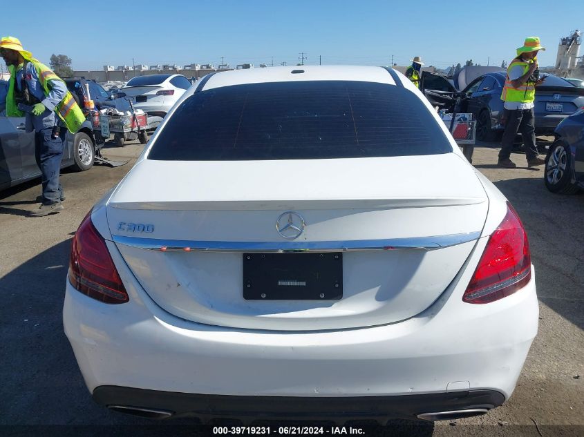 2019 Mercedes-Benz C 300 VIN: WDDWF8DB9KR504599 Lot: 39719231