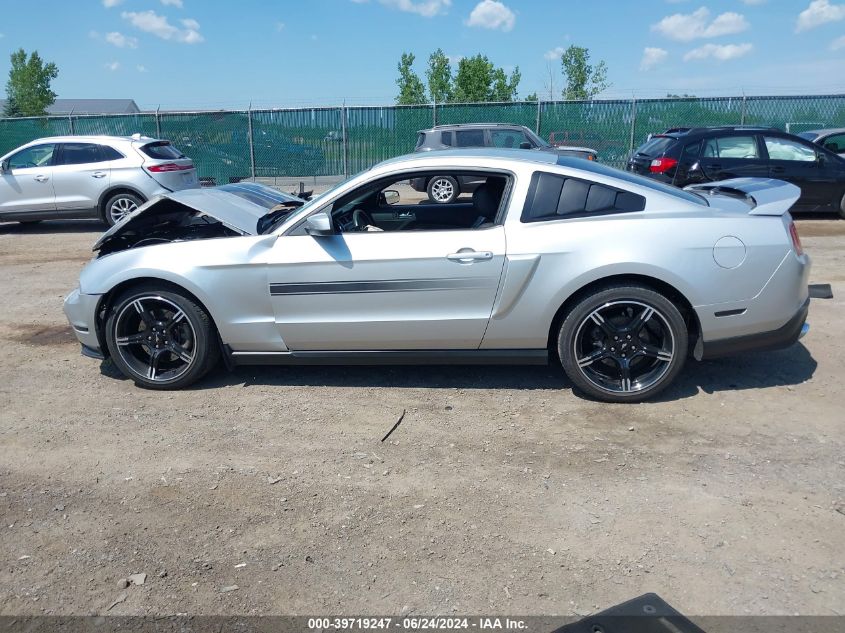 2012 Ford Mustang Gt Premium VIN: 1ZVBP8CF5C5280053 Lot: 39719247