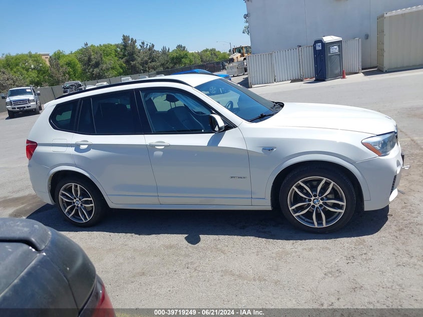 VIN 5UXWZ7C5XH0U44707 2017 BMW X3 SDRIVE28I