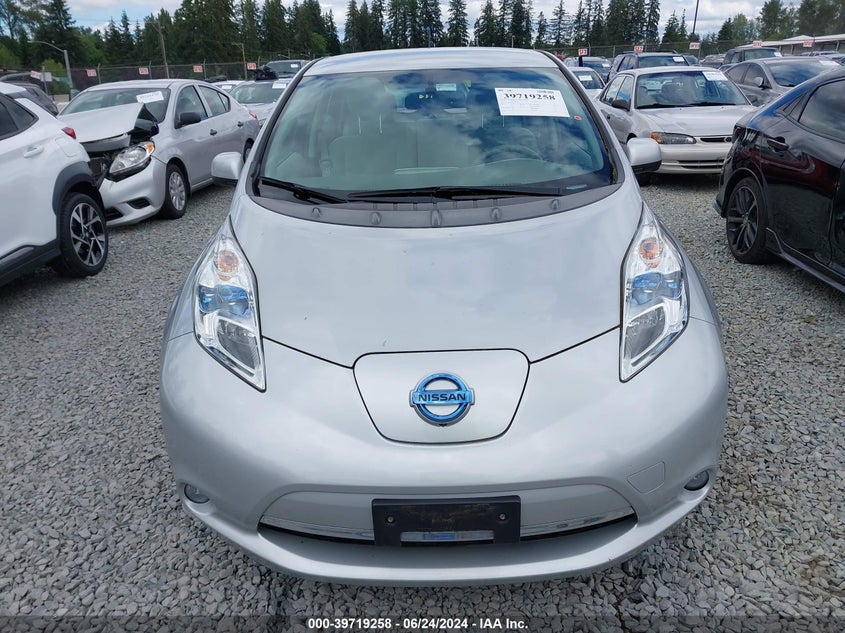 2013 Nissan Leaf Sv VIN: 1N4AZ0CP4DC406165 Lot: 39719258