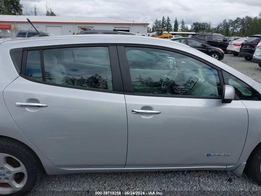 2013 Nissan Leaf Sv VIN: 1N4AZ0CP4DC406165 Lot: 39719258