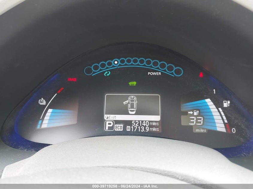 2013 Nissan Leaf Sv VIN: 1N4AZ0CP4DC406165 Lot: 39719258