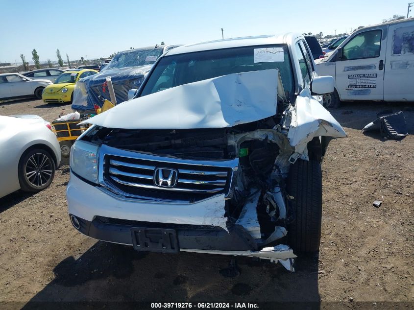 2012 Honda Pilot Ex-L VIN: 5FNYF4H51CB055703 Lot: 39719276