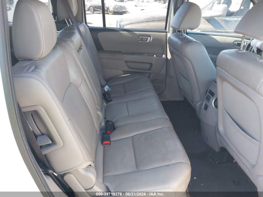 2012 Honda Pilot Ex-L VIN: 5FNYF4H51CB055703 Lot: 39719276