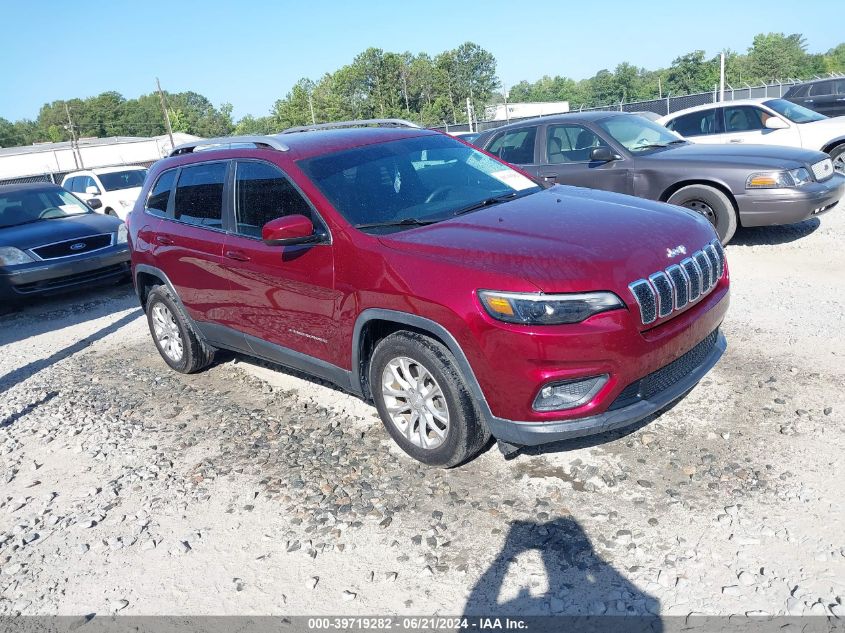 2019 Jeep Cherokee Latitude Fwd VIN: 1C4PJLCB4KD134371 Lot: 39719282