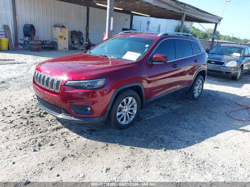 2019 Jeep Cherokee Latitude Fwd VIN: 1C4PJLCB4KD134371 Lot: 39719282