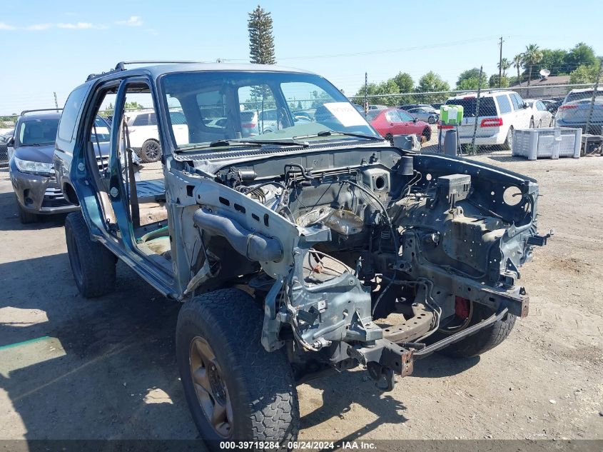 1998 Toyota 4Runner Sr5 V6 Limited VIN: JT3GN87R7W0078775 Lot: 39719284