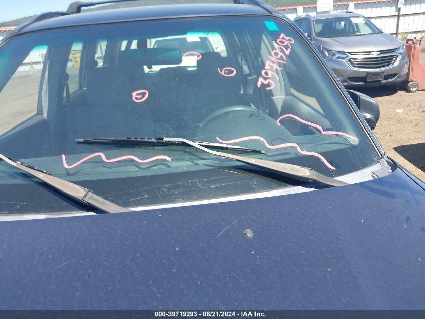 2006 Subaru Forester 2.5X VIN: JF1SG63666H721852 Lot: 39719293