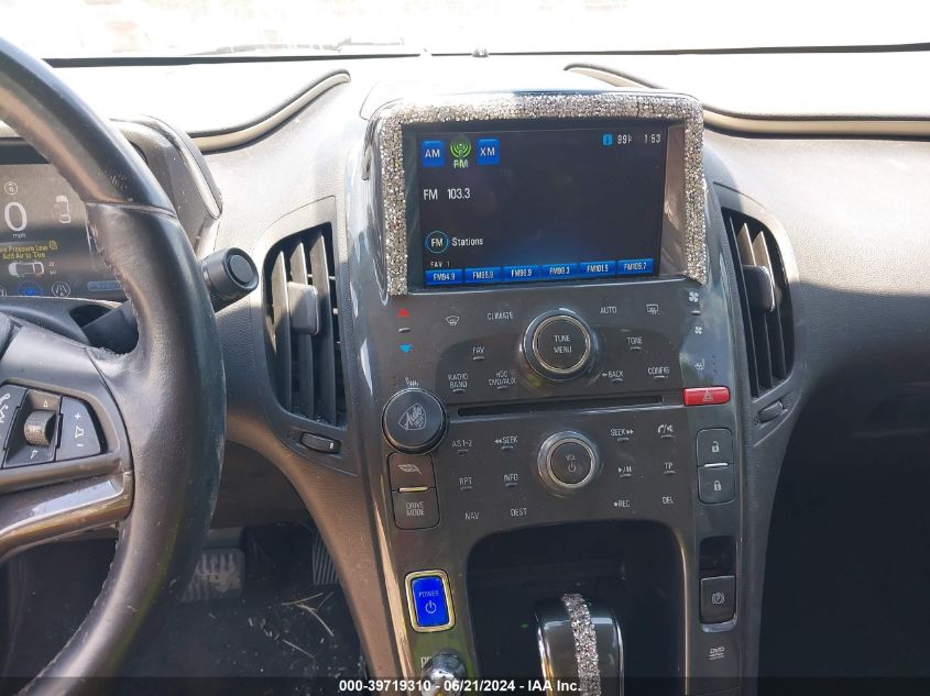 2012 Chevrolet Volt VIN: 1G1RD6E46CU105741 Lot: 39719310