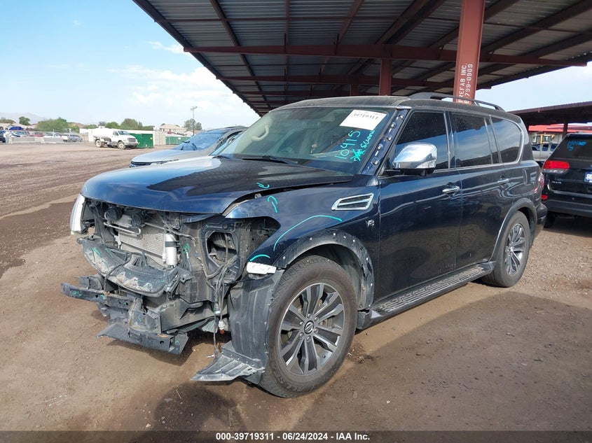 2019 Nissan Armada Sl VIN: JN8AY2NC6KX510315 Lot: 39719311