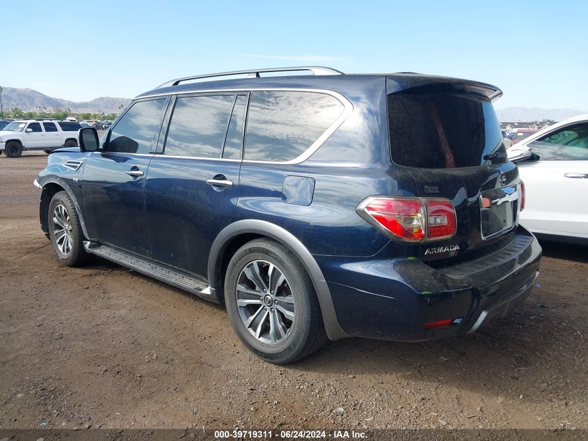 2019 Nissan Armada Sl VIN: JN8AY2NC6KX510315 Lot: 39719311