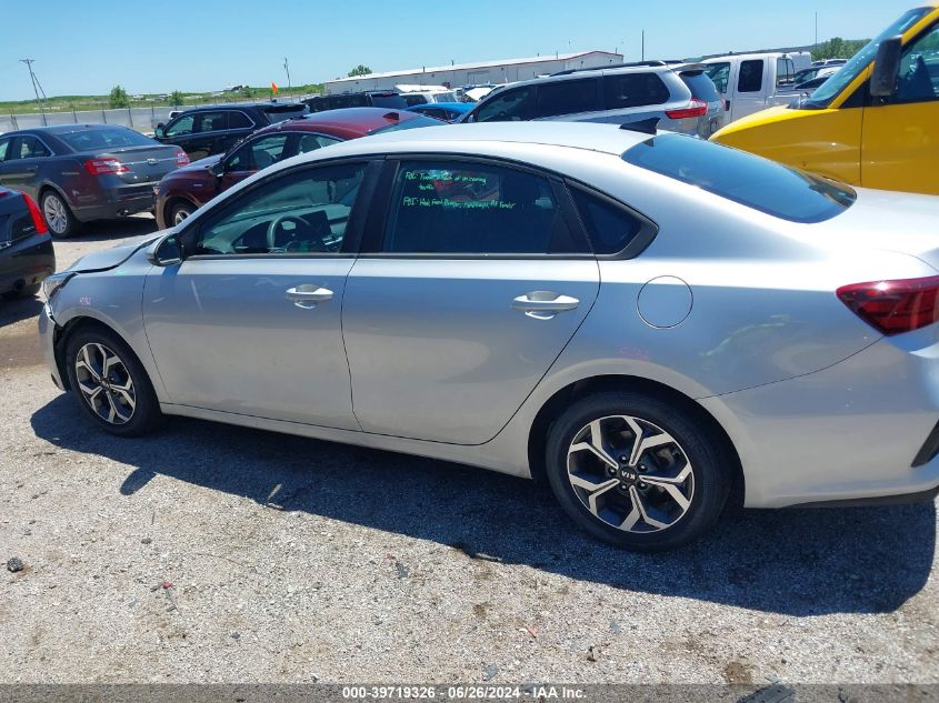 2021 Kia Forte Lxs VIN: 3KPF24AD7ME381162 Lot: 39719326