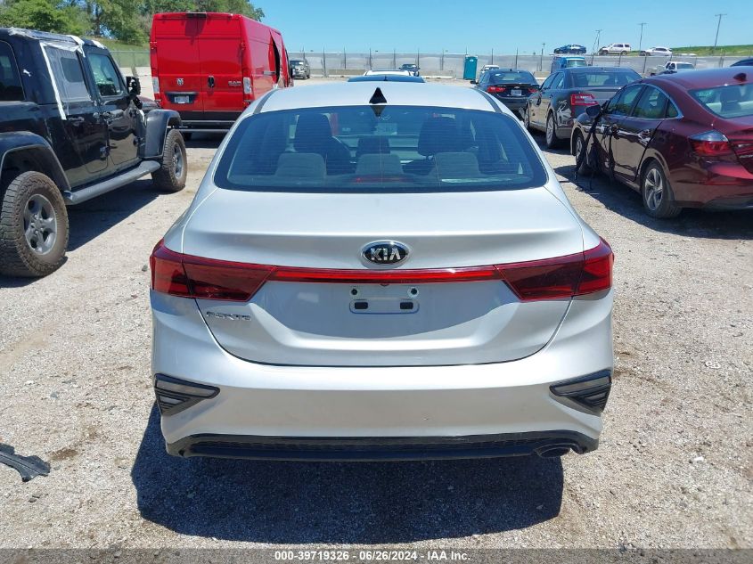 2021 Kia Forte Lxs VIN: 3KPF24AD7ME381162 Lot: 39719326