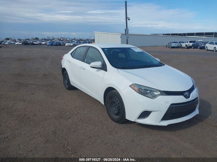 2016 Toyota Corolla L/Le/Le Pls/Prm/S/S Pls VIN: 5YFBURHEXGP488939 Lot: 40293717