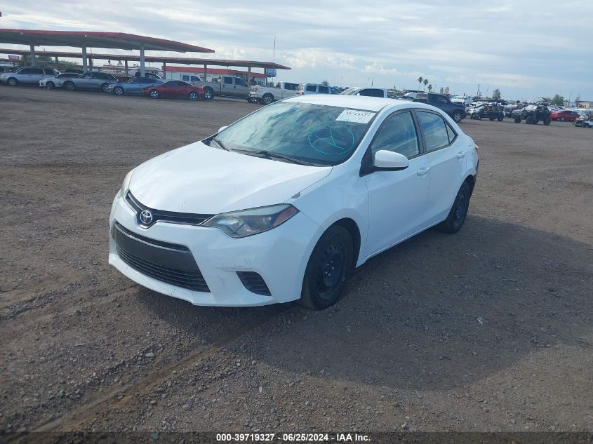 2016 Toyota Corolla L/Le/Le Pls/Prm/S/S Pls VIN: 5YFBURHEXGP488939 Lot: 40293717