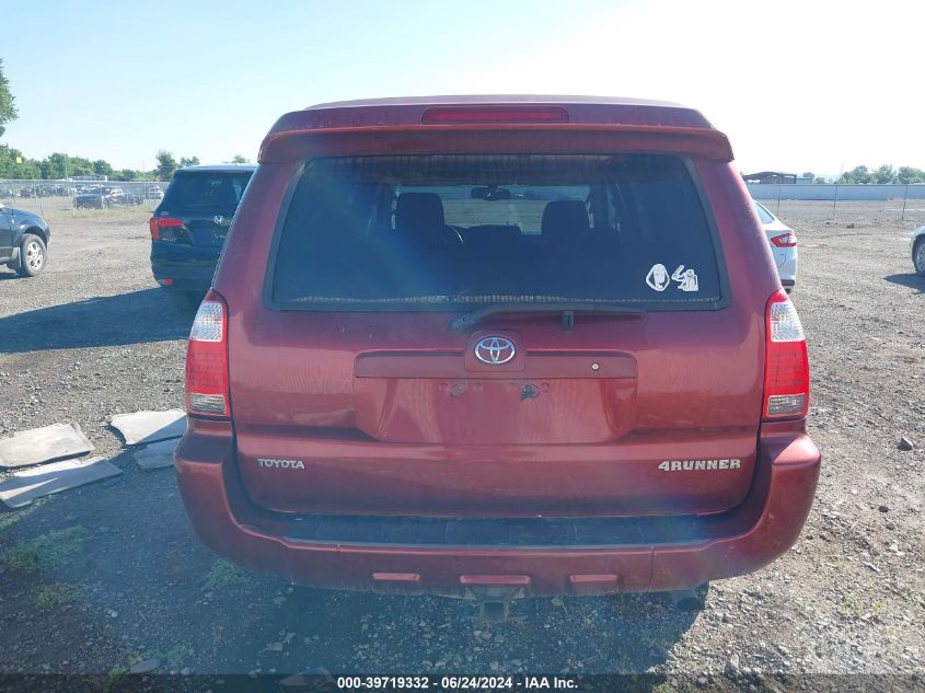 2006 Toyota 4Runner Sr5 Sport V6 VIN: JTEBU14R168074013 Lot: 39719332