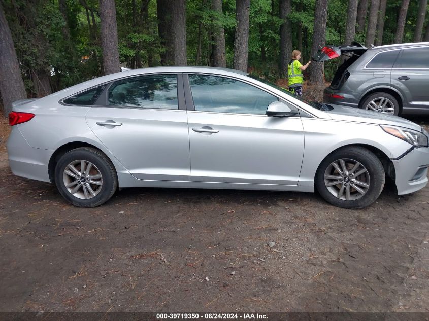 2017 Hyundai Sonata VIN: 5NPE24AF0HH544216 Lot: 39719350