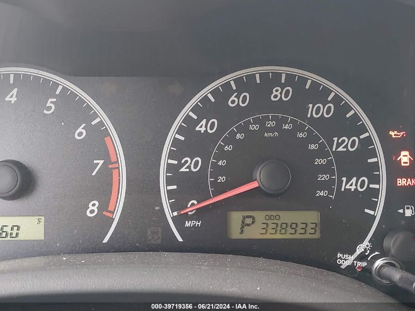 2010 Toyota Corolla Le VIN: 2T1BU4EE5AC412950 Lot: 39719356