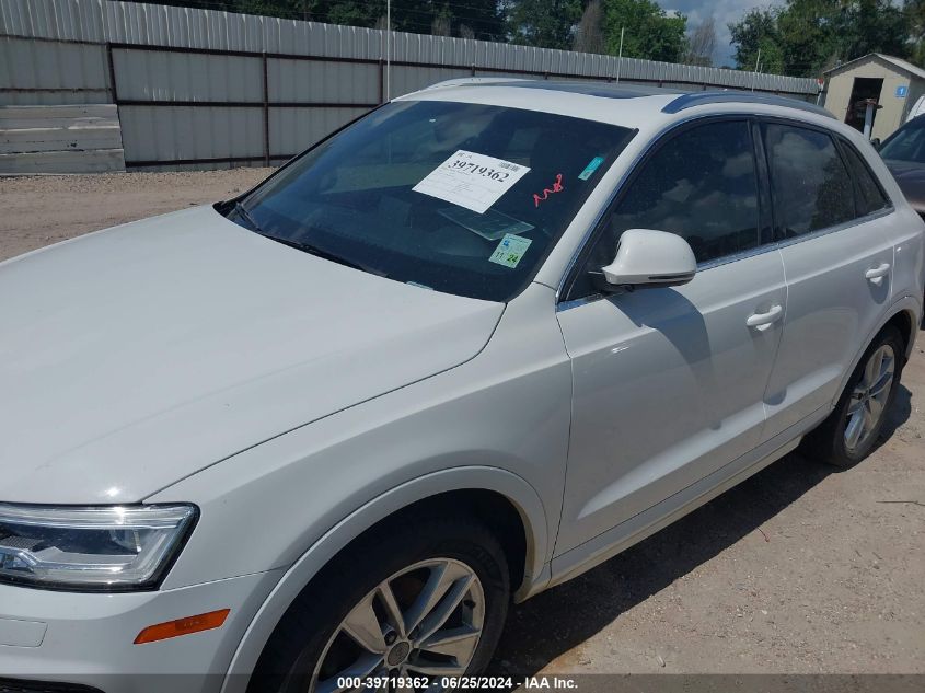 2018 Audi Q3 2.0T Premium/2.0T Sport Premium VIN: WA1JCCFS2JR003334 Lot: 39719362