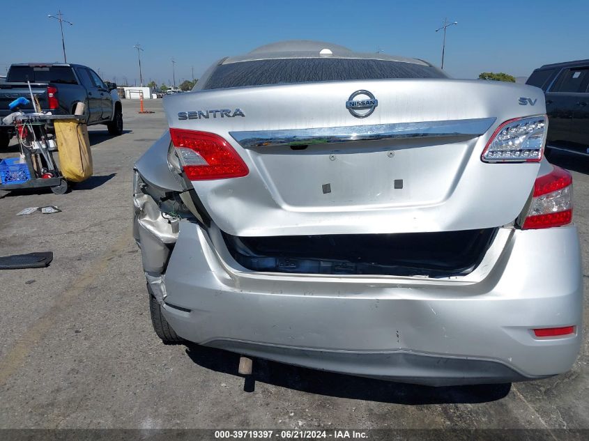 2015 Nissan Sentra Fe+ S/S/Sl/Sr/Sv VIN: 3N1AB7AP7FY251439 Lot: 39719397