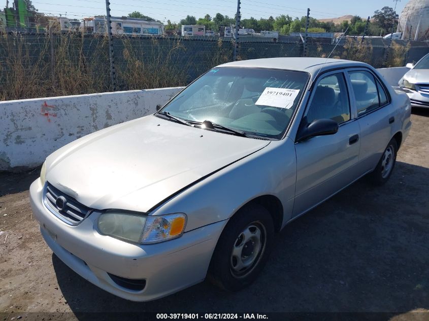 2002 Toyota Corolla Ce VIN: 1NXBR12E62Z643733 Lot: 39719401