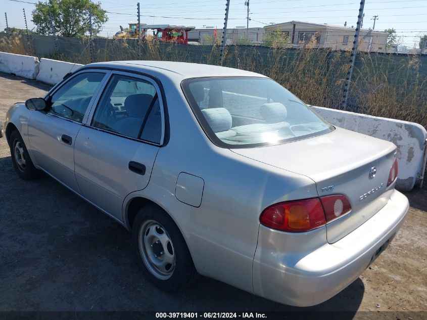 2002 Toyota Corolla Ce VIN: 1NXBR12E62Z643733 Lot: 39719401