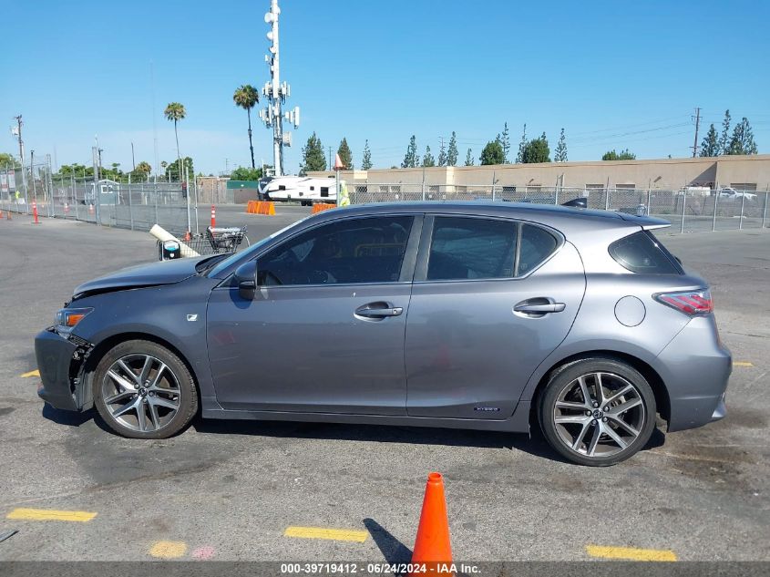 2015 Lexus Ct 200H VIN: JTHKD5BH4F2245554 Lot: 39719412