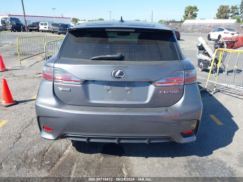 2015 Lexus Ct 200H VIN: JTHKD5BH4F2245554 Lot: 39719412