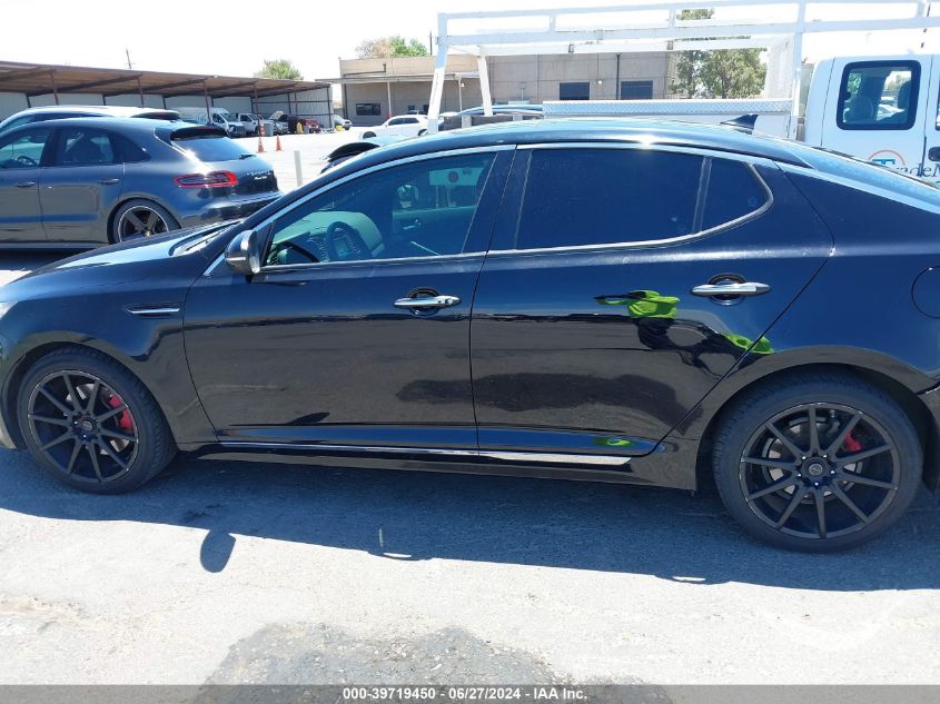 2013 Kia Optima Sx VIN: 5XXGR4A60DG087904 Lot: 39719450