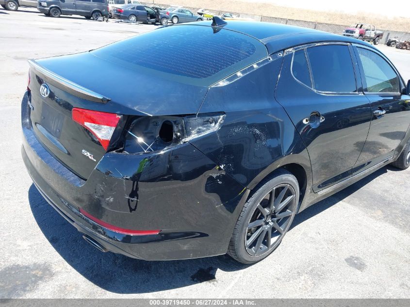 2013 Kia Optima Sx VIN: 5XXGR4A60DG087904 Lot: 39719450