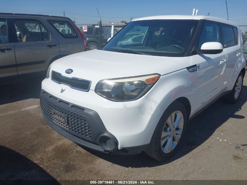 2015 Kia Soul + VIN: KNDJP3A50F7796373 Lot: 39719461