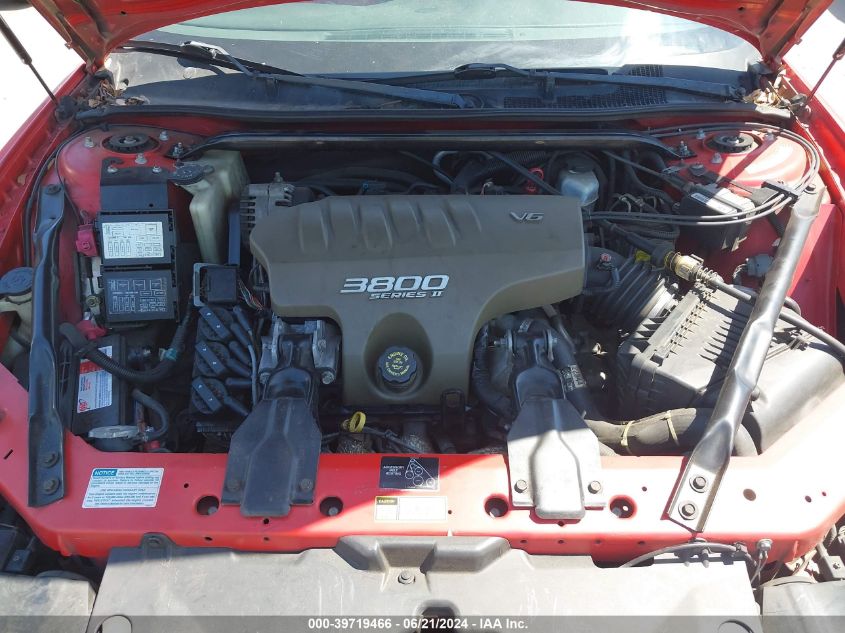 2000 Chevrolet Monte Carlo Ss VIN: 2G1WX12K1Y9344294 Lot: 39719466