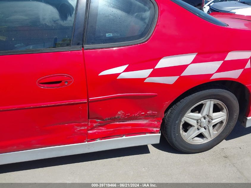 2000 Chevrolet Monte Carlo Ss VIN: 2G1WX12K1Y9344294 Lot: 39719466