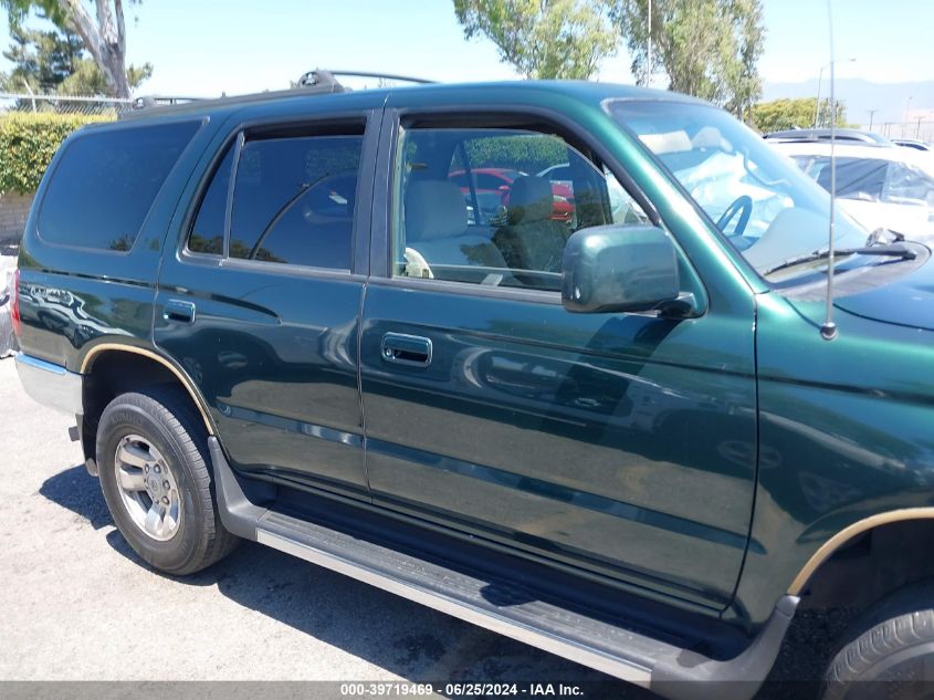 1999 Toyota 4Runner Sr5 V6 VIN: JT3GN86R0X0104202 Lot: 39719469