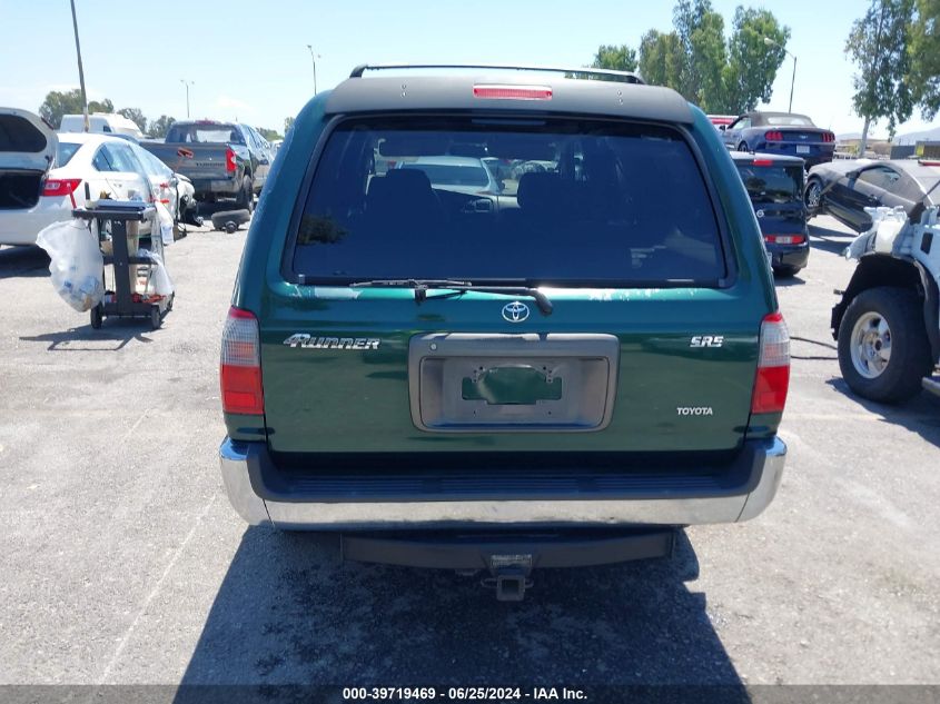 1999 Toyota 4Runner Sr5 V6 VIN: JT3GN86R0X0104202 Lot: 39719469