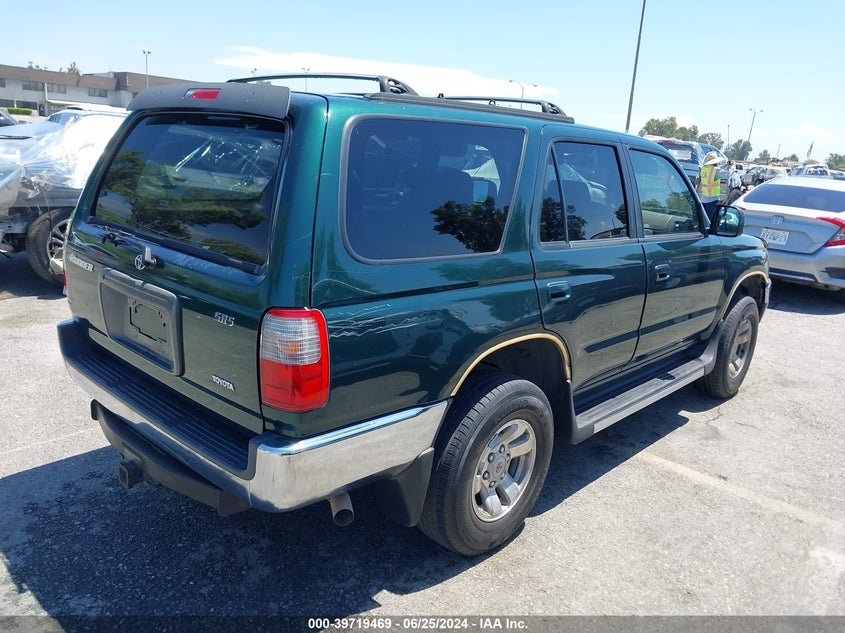 1999 Toyota 4Runner Sr5 V6 VIN: JT3GN86R0X0104202 Lot: 39719469